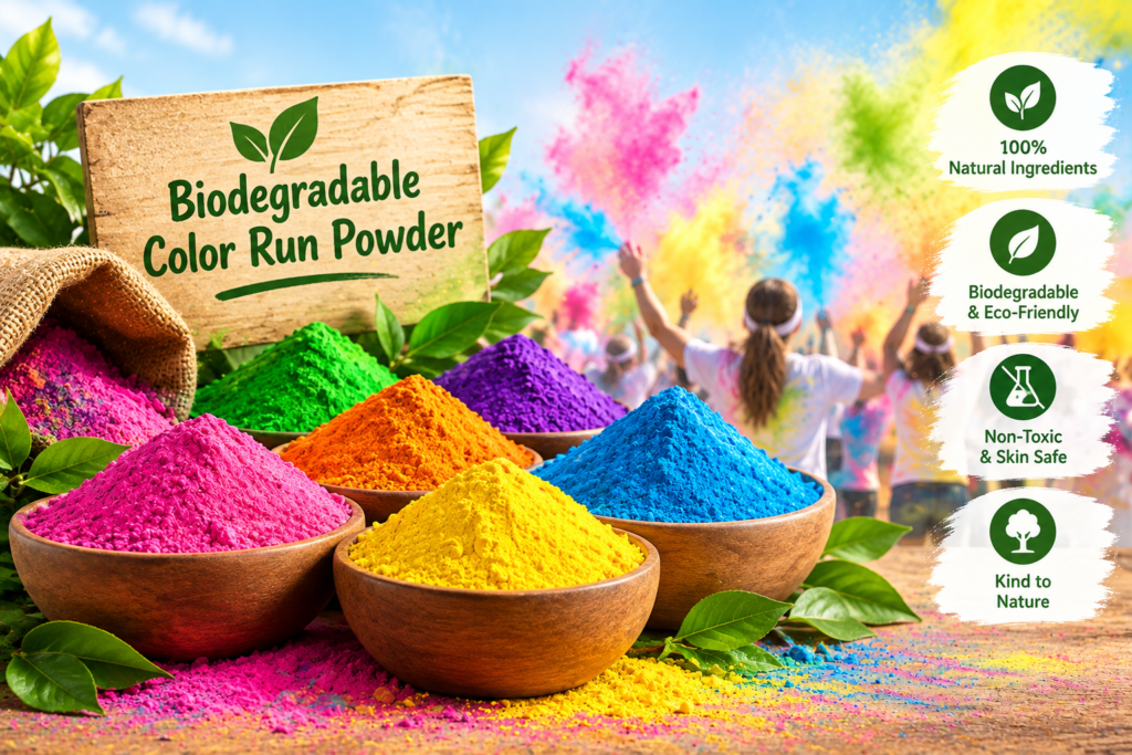 Biodegradable Color Run Powder