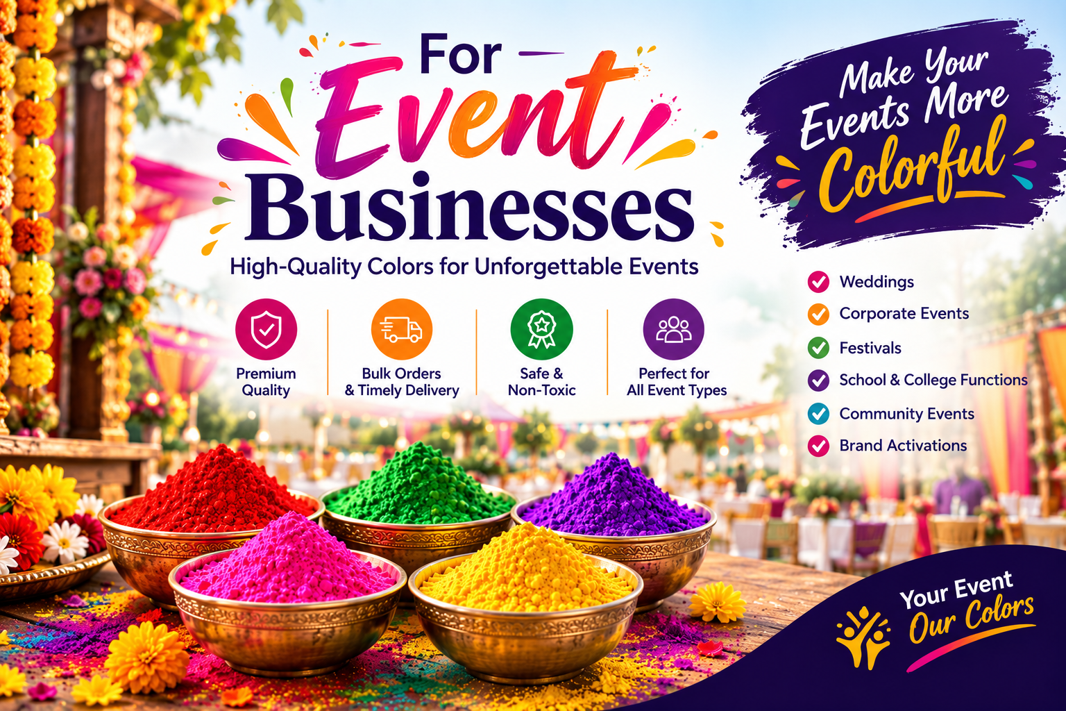 For Event Businesses