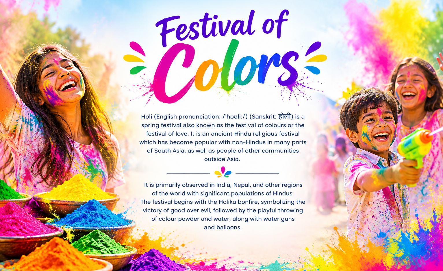 Holi Celebrations