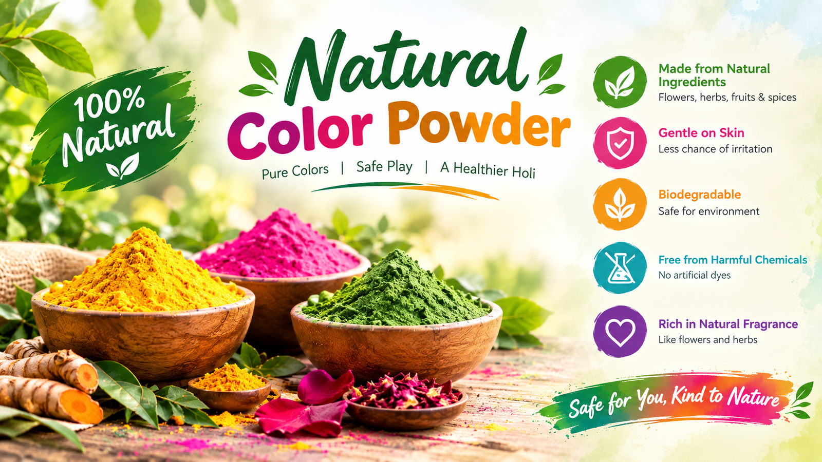 Natural Color Powder