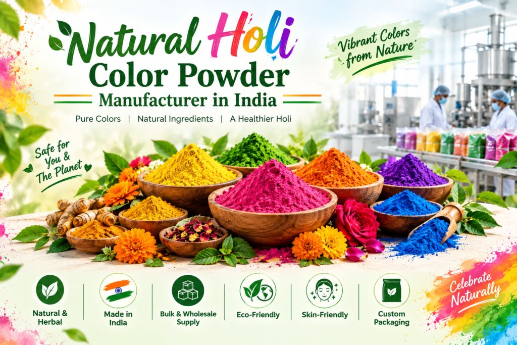 Natural Holi Color Powder Manufacturer in India
