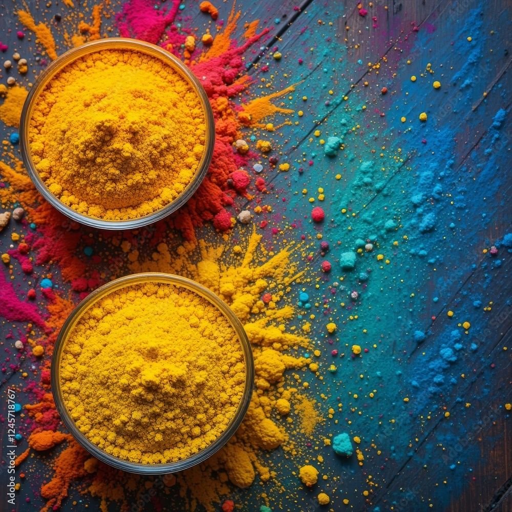Herbal Holi Gulal Powder in Europe