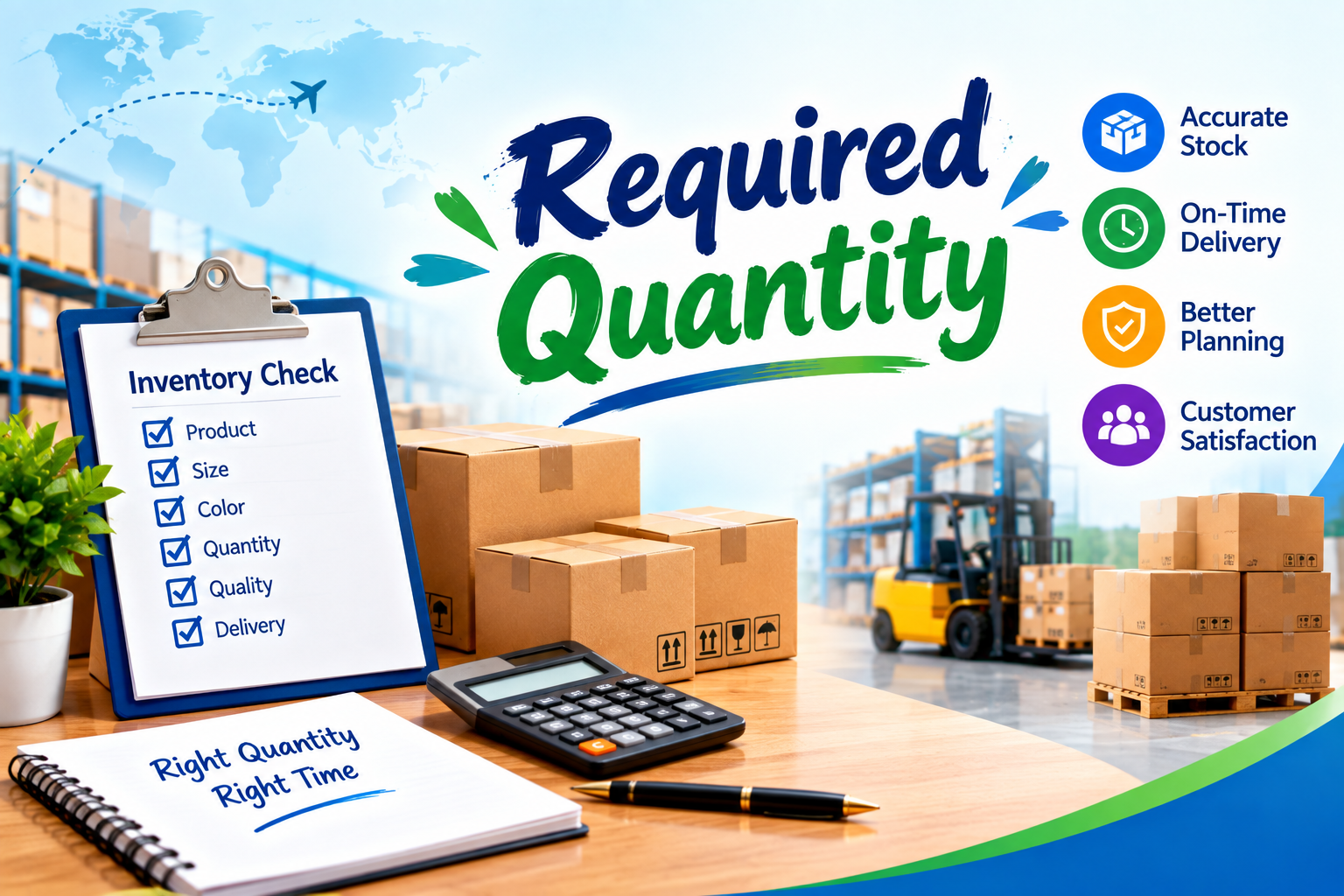 Required quantity