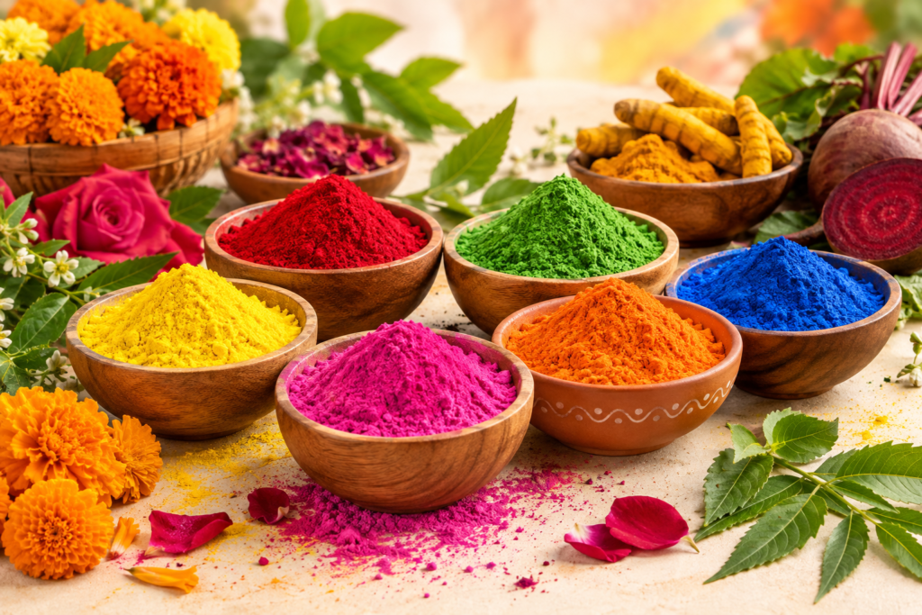 What Are Herbal Holi Colors