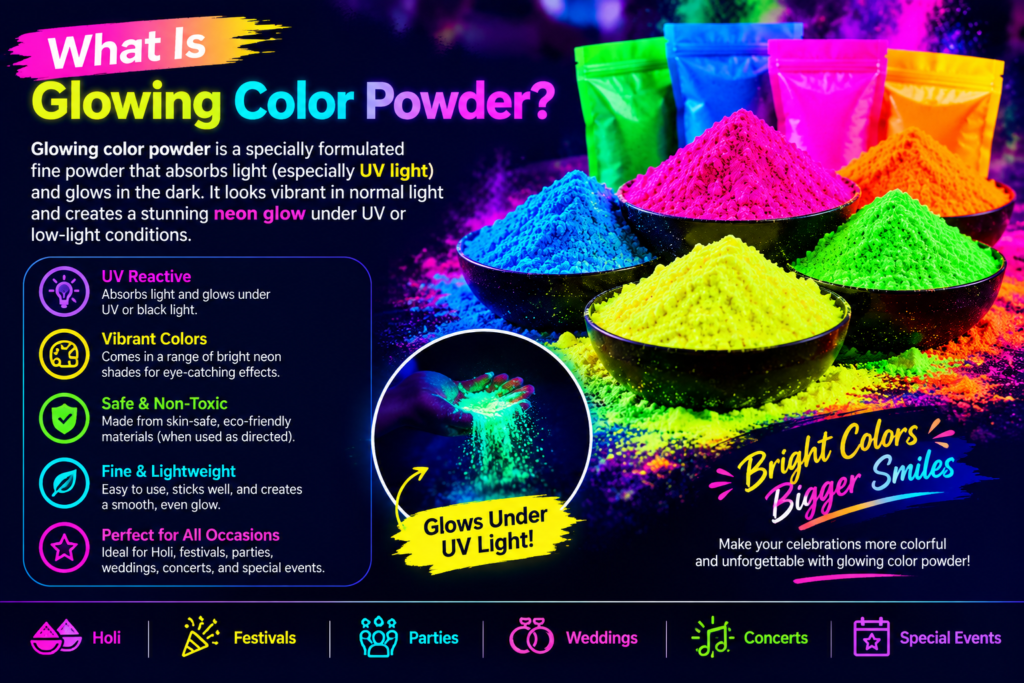 What Is Glowing Color Powder